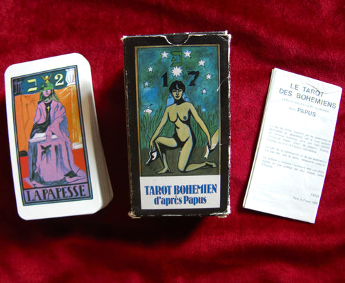 Bohemian Tarot according to Papus 1981