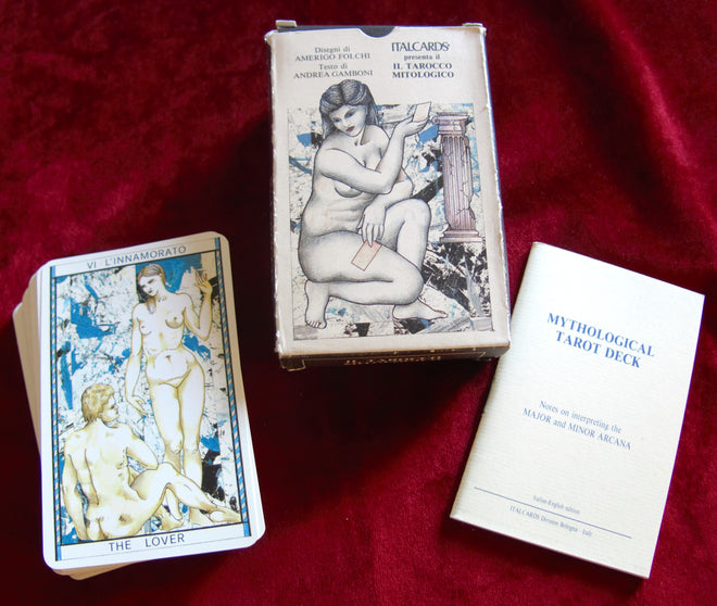 Jeu de tarot mythologique 1988 par Amerigo Folchi