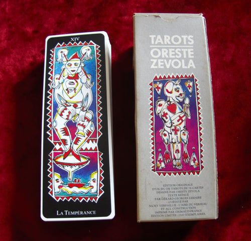 Venetian Carnival Tarot 1989 - LIMITED - Tarots Oreste Zevola