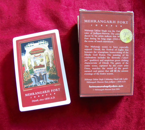 Mehrangarh Fort Playing cards - Indian wisdom deck of cards