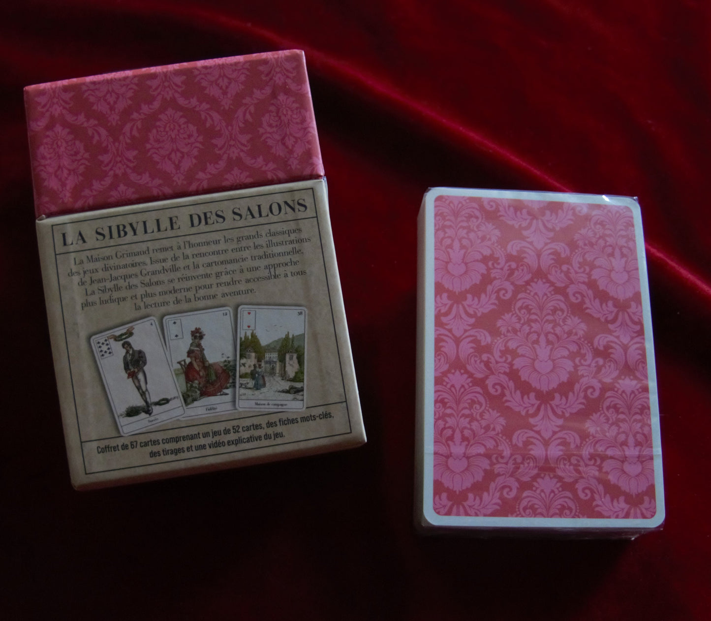 Tarot La Sibylle Des Salons – 52 Cartes – Édition Grimaud – Occasion