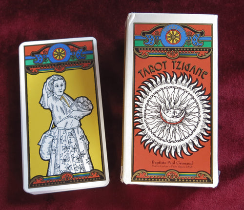 Le Tarot Tzigane des Roms 1984 - Lecture gitane - Astrologie gitane